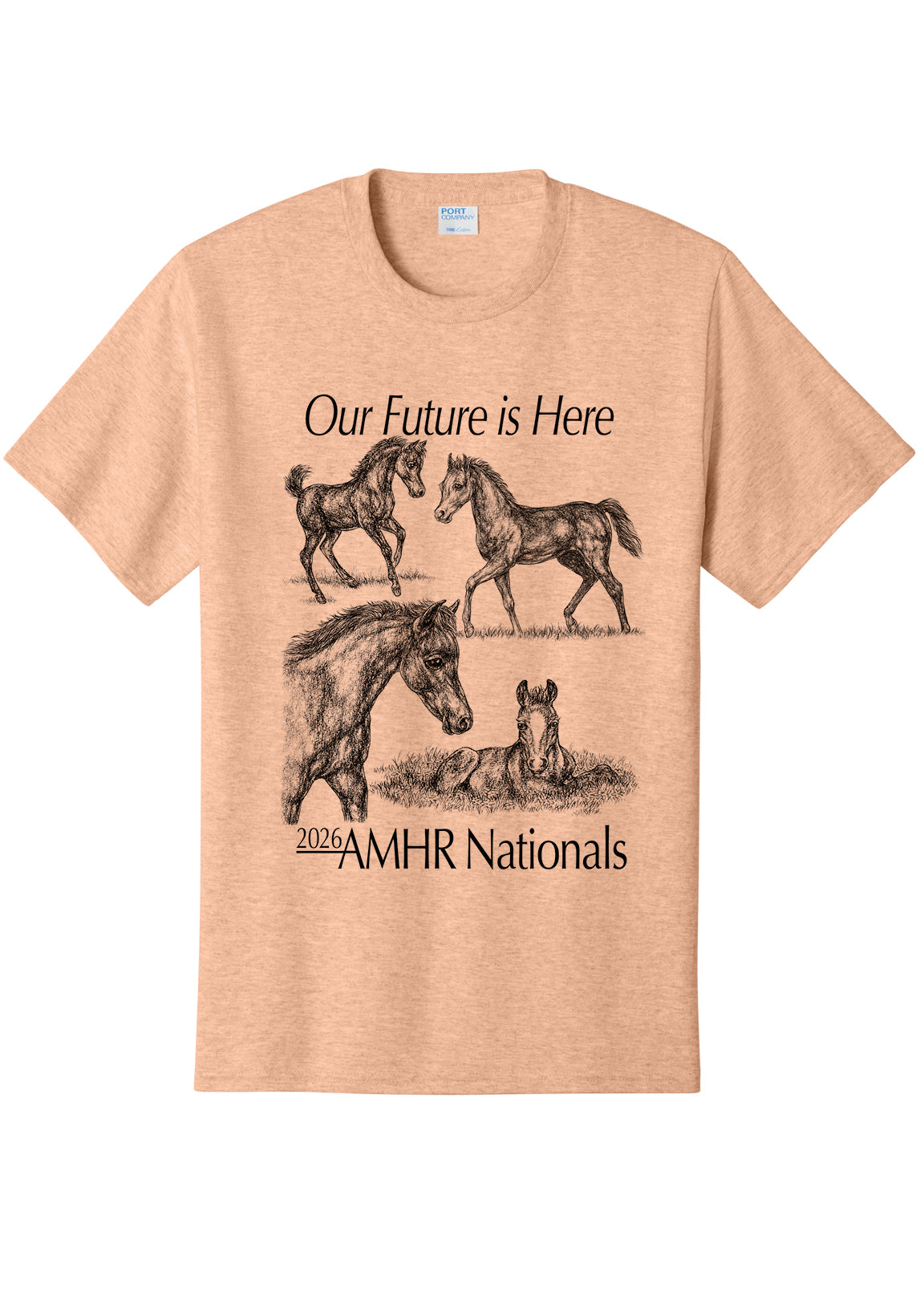 2026 AMHR National Show T-Shirt – Our Future Is Here