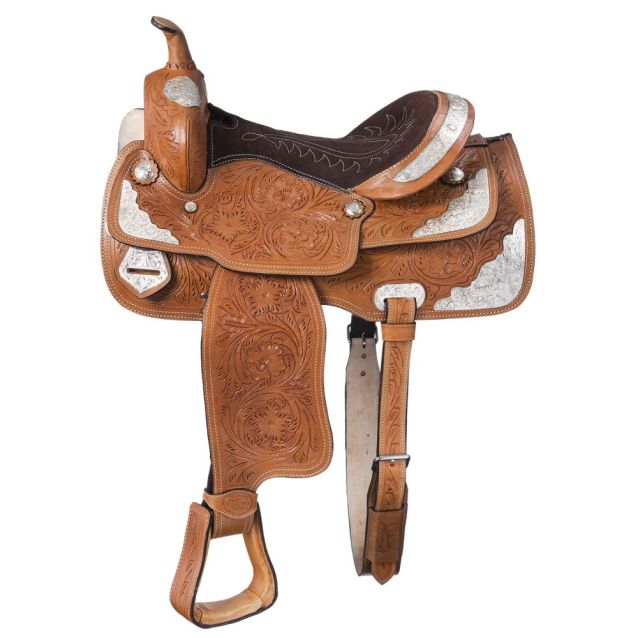 Trail Saddle w/Silver, McCoy by King Series