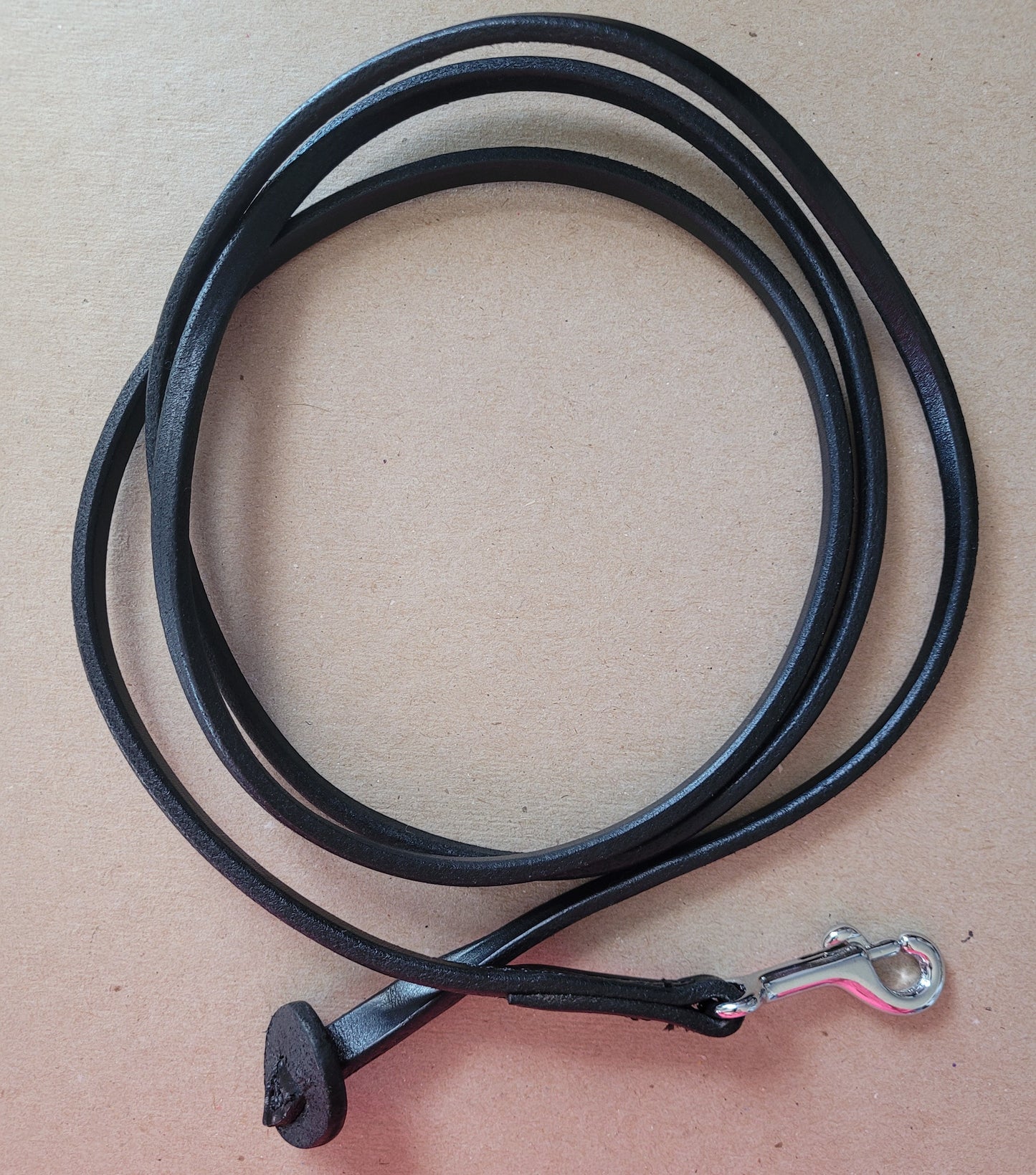 Rolled Leather Miniature Horse Lead
