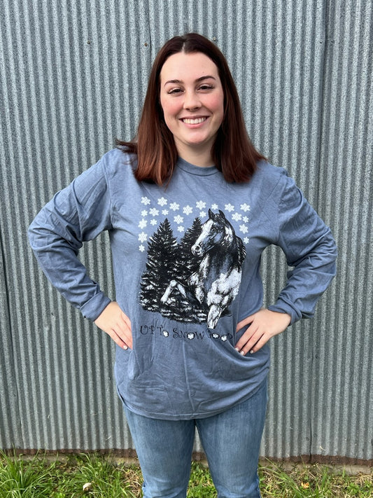 Holiday Horse Design T-Shirt