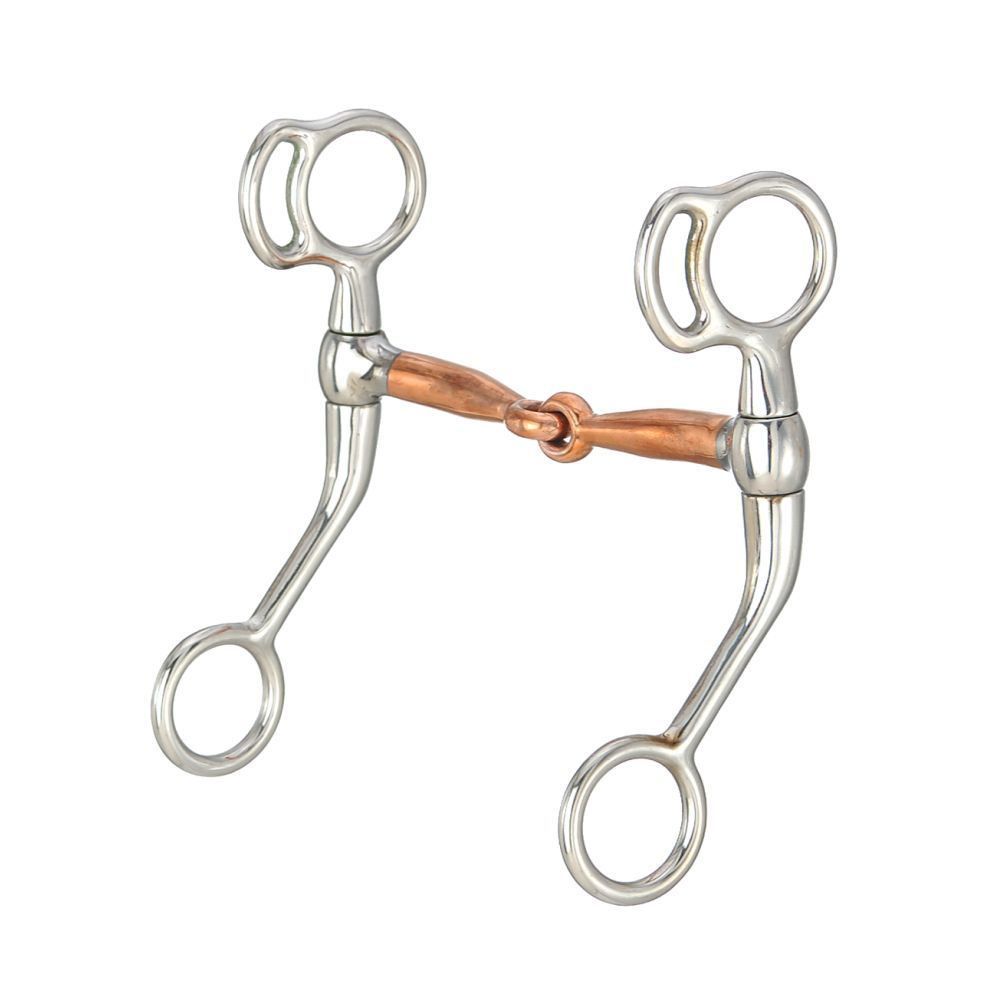 Mini Training Snaffle with Copper Mouth by Tough1