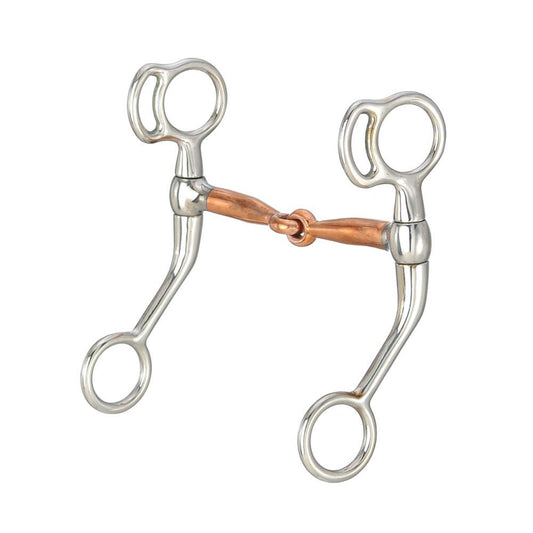 Mini Training Snaffle with Copper Mouth by Tough1