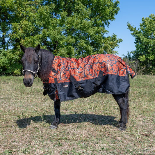 1200D Waterproof Tooled Leather Miniature Snuggit Blanket