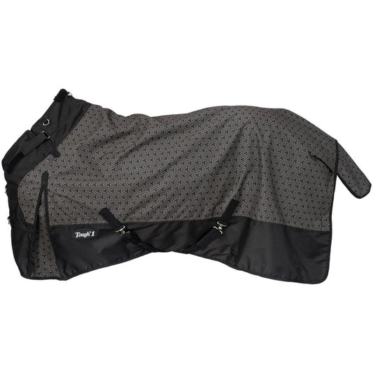Tough1 1200D Reflective Waterproof Horse Turnout Blanket with Snuggit™ – 250g