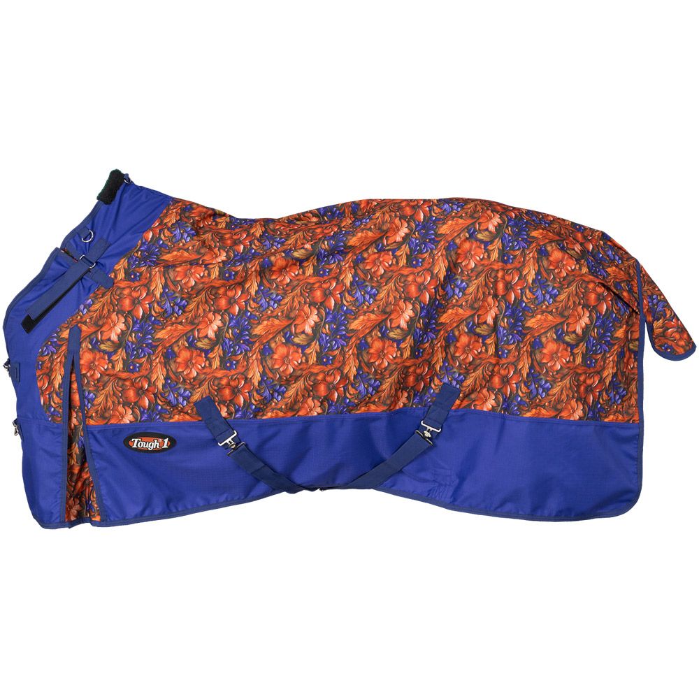 Tough1 1200D Western Print Waterproof Horse Turnout Blanket with Snuggit™ – 250g