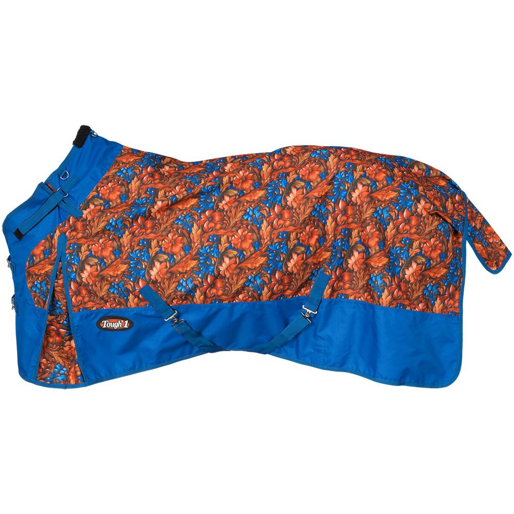 Tough1 1200D Western Print Waterproof Horse Turnout Blanket with Snuggit™ – 250g