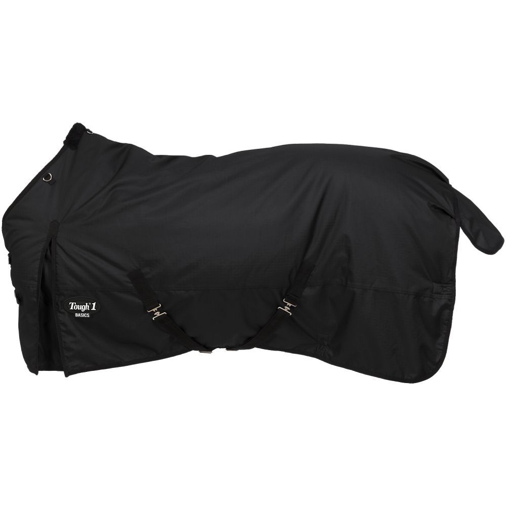Basics by Tough1 1200D Waterproof Horse Turnout Blanket with Belly Wrap – 200g