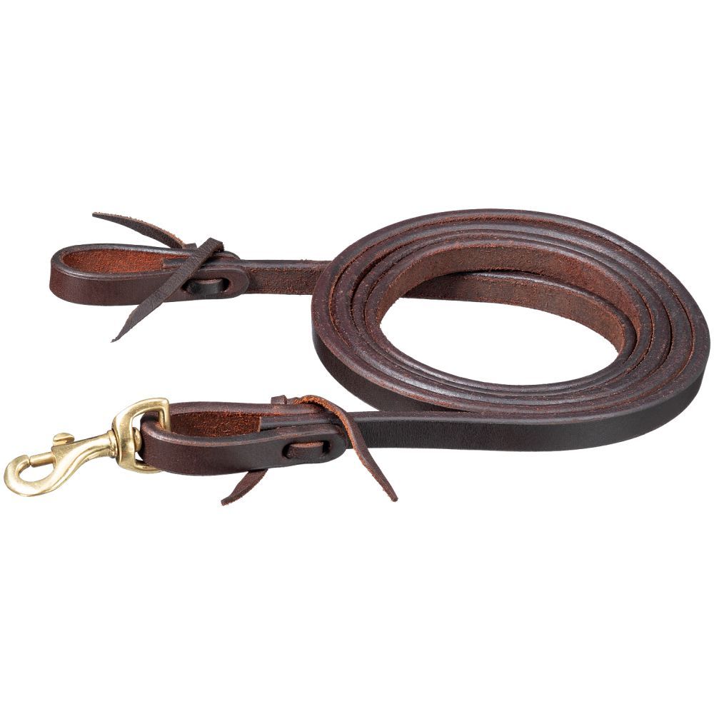 Miniature & Pony Harness Leather Roping Reins with Snap End – Royal King