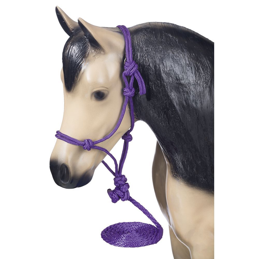 Mini Poly Rope Halter With Lead