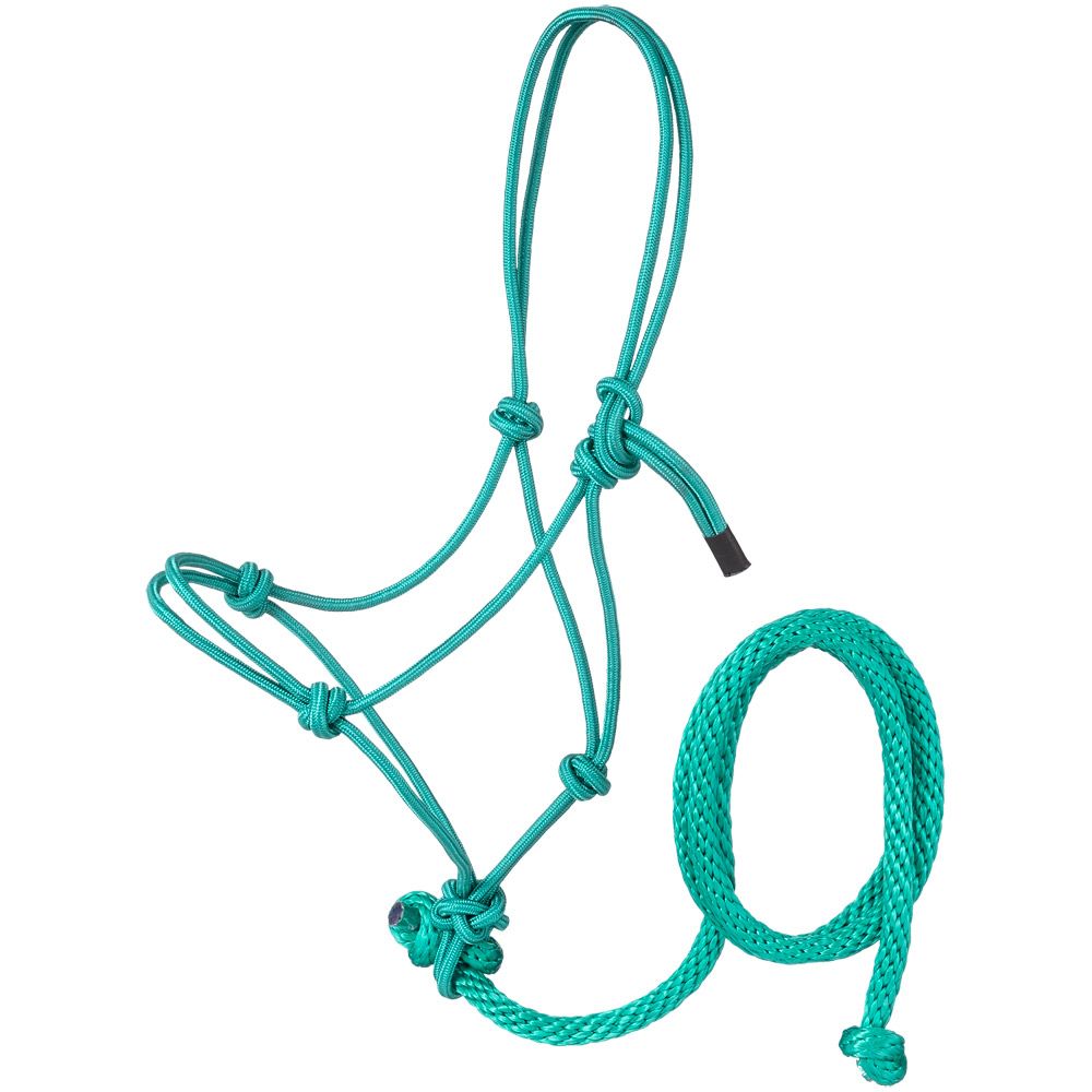 Mini Poly Rope Halter With Lead