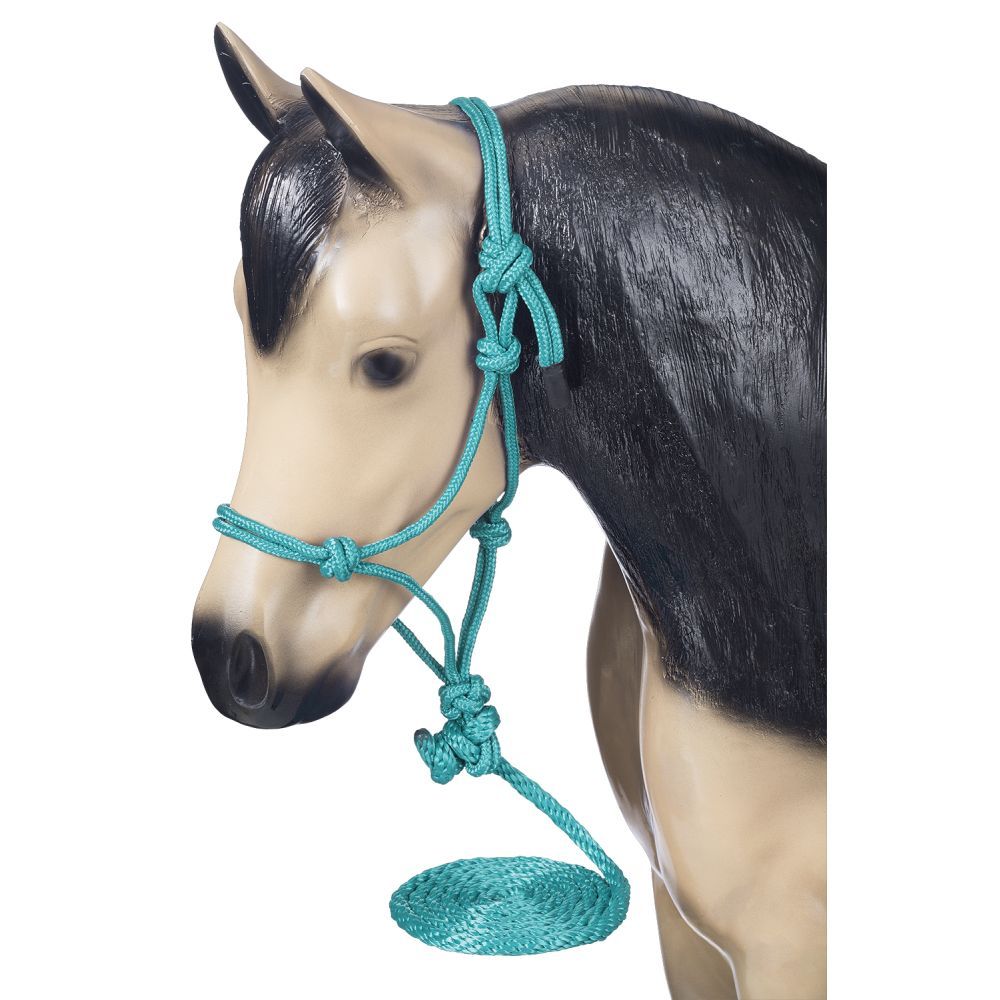 Mini Poly Rope Halter With Lead