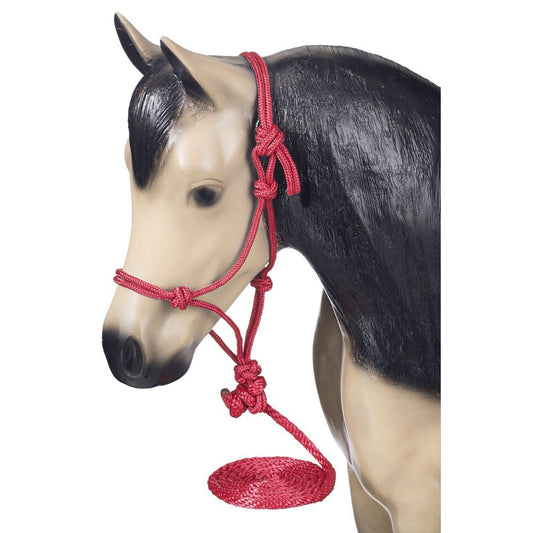 Mini Poly Rope Halter With Lead