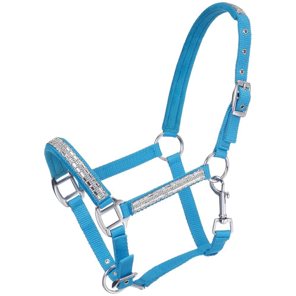 Mini Nylon Halter With Crystals by Tough1