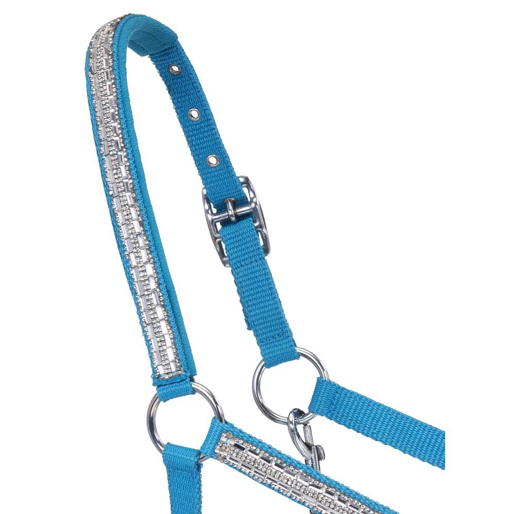 Mini Nylon Halter With Crystals by Tough1