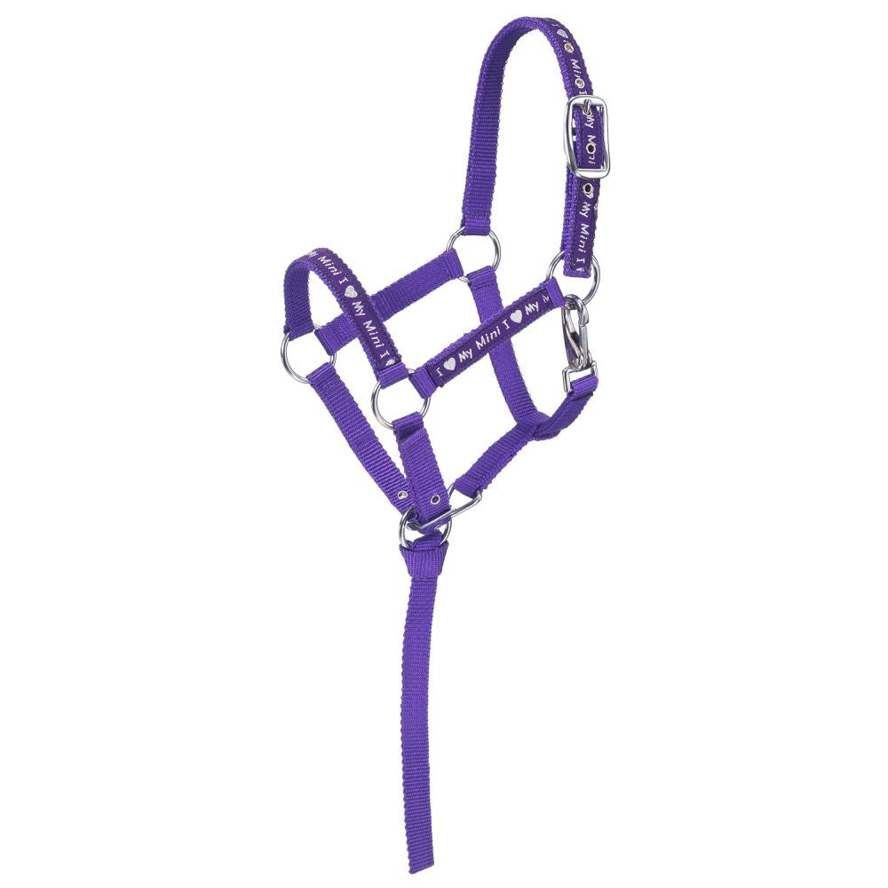 I Love My Mini Nylon Halter By Tough1