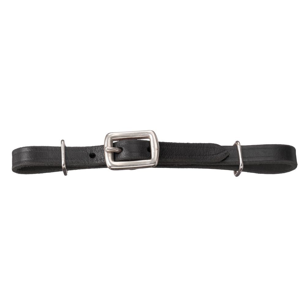 Mini Flat Leather Curb Strap by Tough1