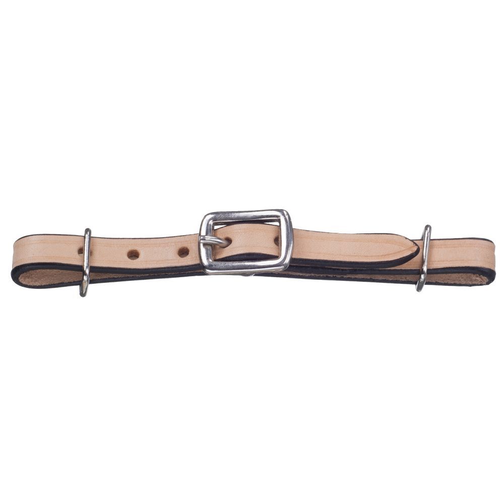Mini Flat Leather Curb Strap by Tough1