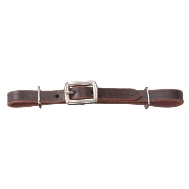 Mini Flat Leather Curb Strap by Tough1