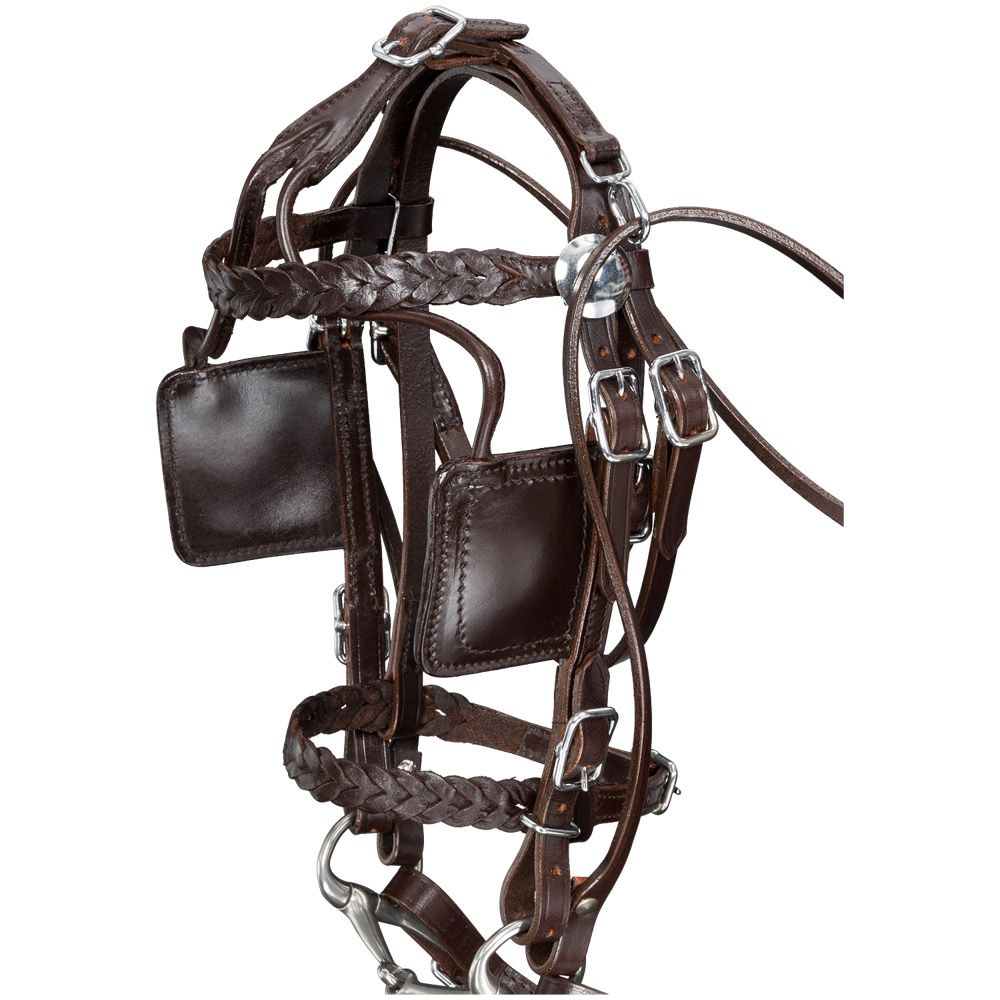 Tough1 Mini Braided Leather Harness
