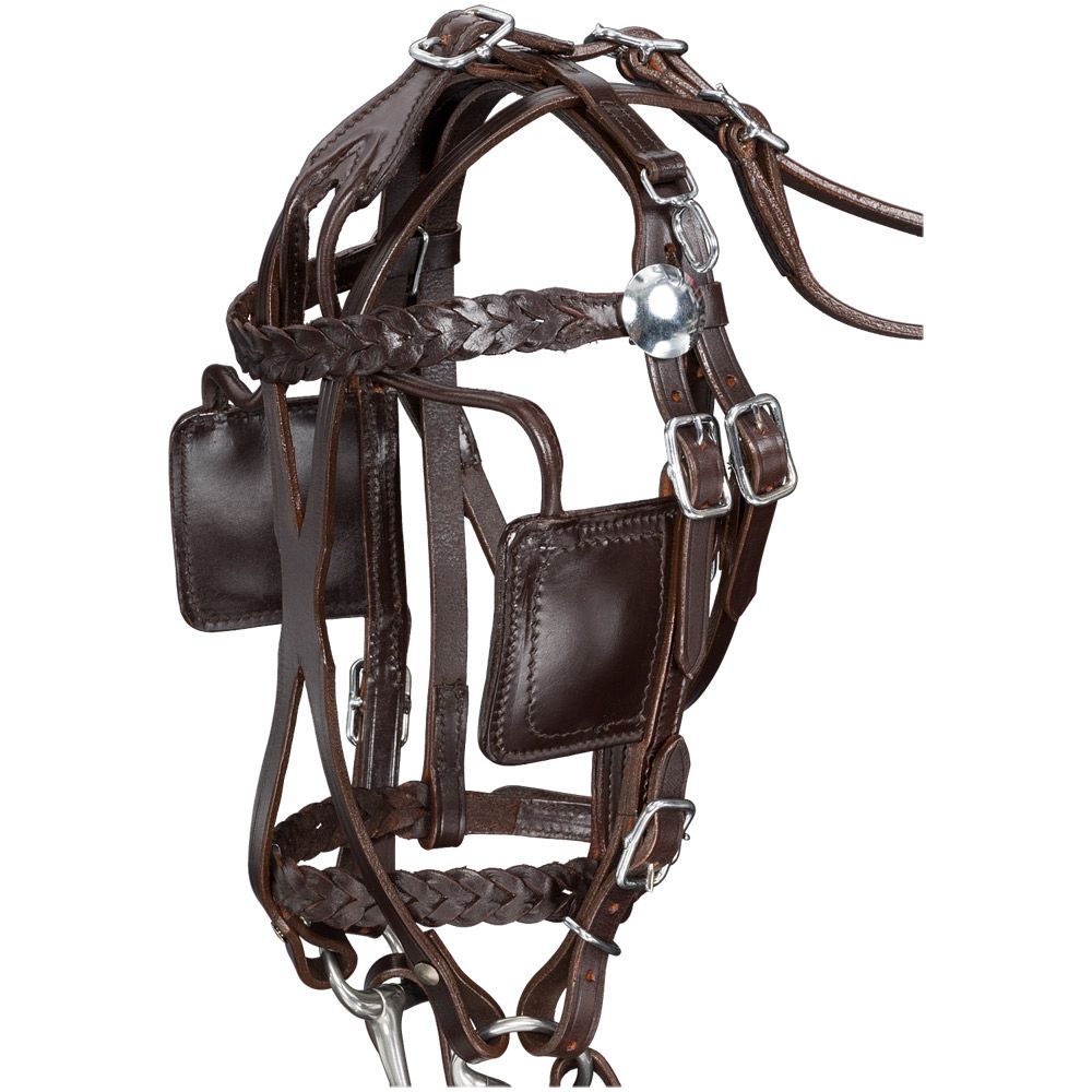 Tough1 Mini Braided Leather Harness