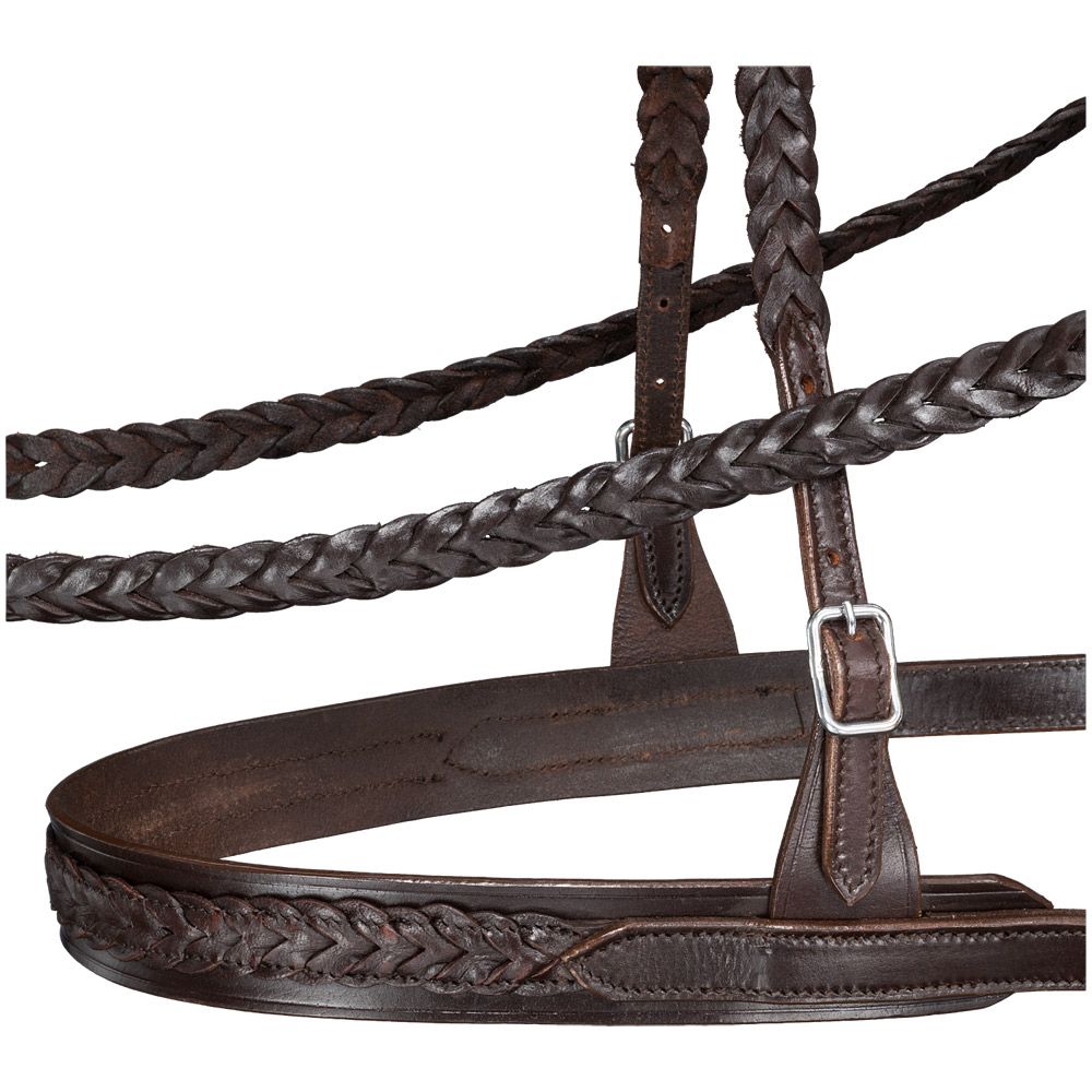 Tough1 Mini Braided Leather Harness
