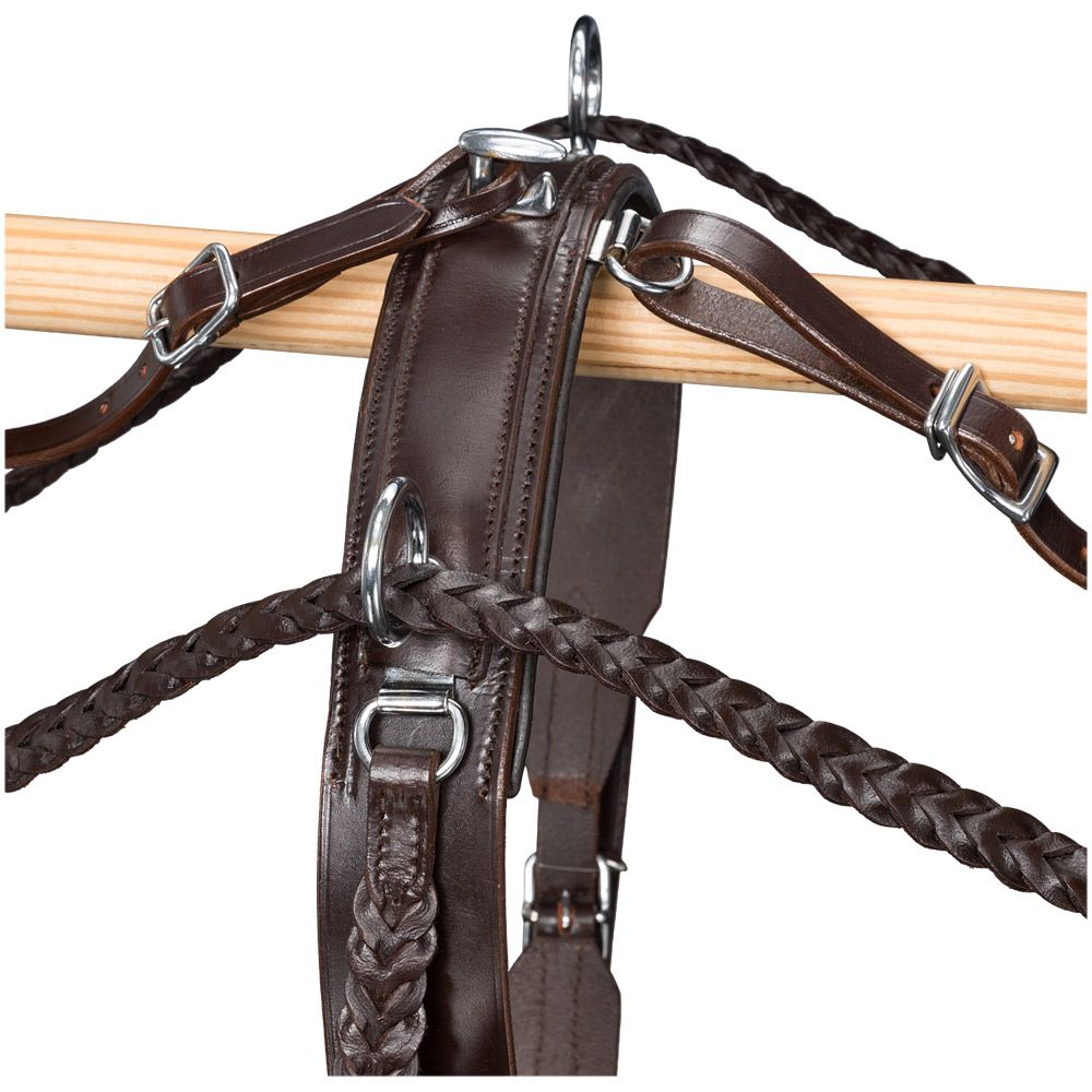 Tough1 Mini Braided Leather Harness