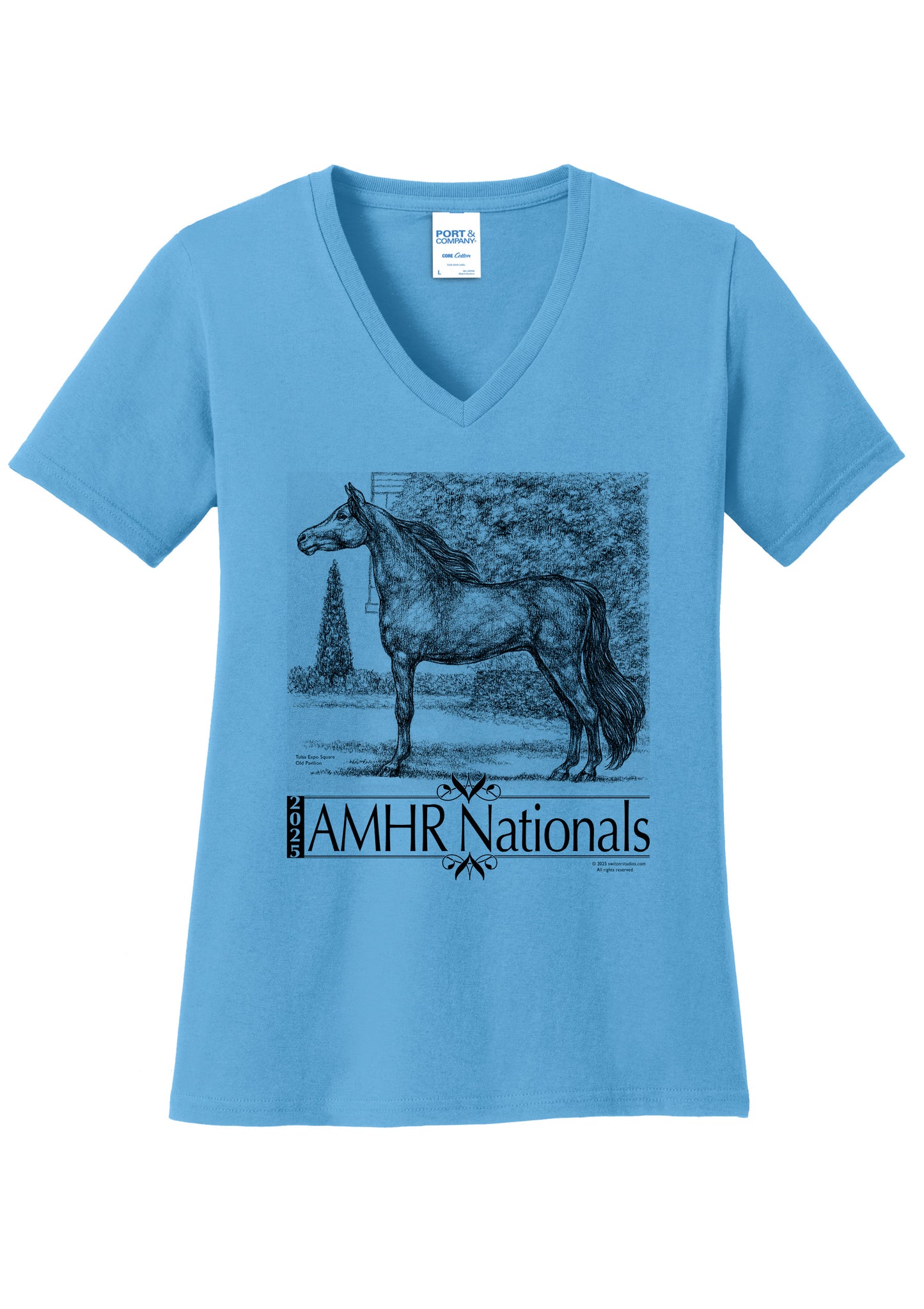 2025 National & Congress Horse Show T-Shirts – Nancy Switzer Artwork – $10