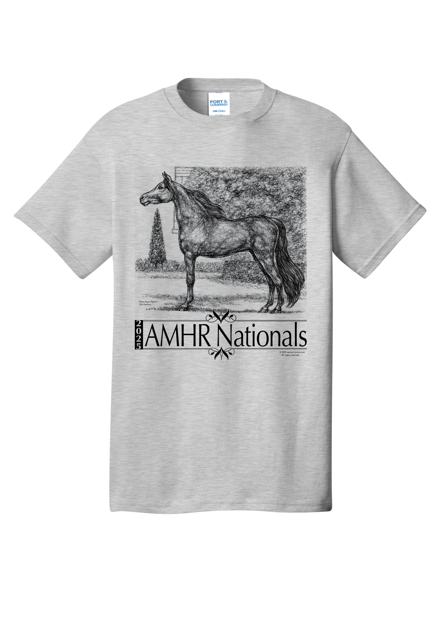 2025 National & Congress Horse Show T-Shirts – Nancy Switzer Artwork – $10