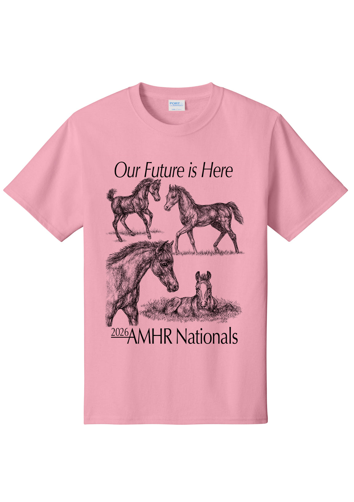 2026 AMHR National Show T-Shirt – Our Future Is Here