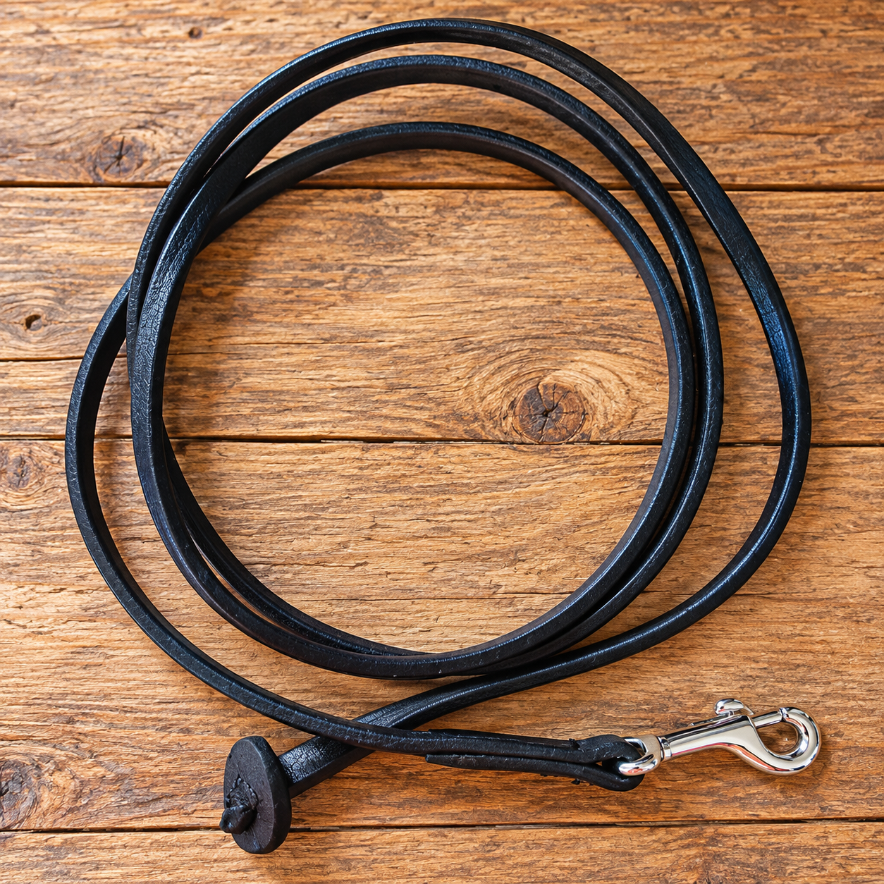 Rolled Leather Miniature Horse Lead