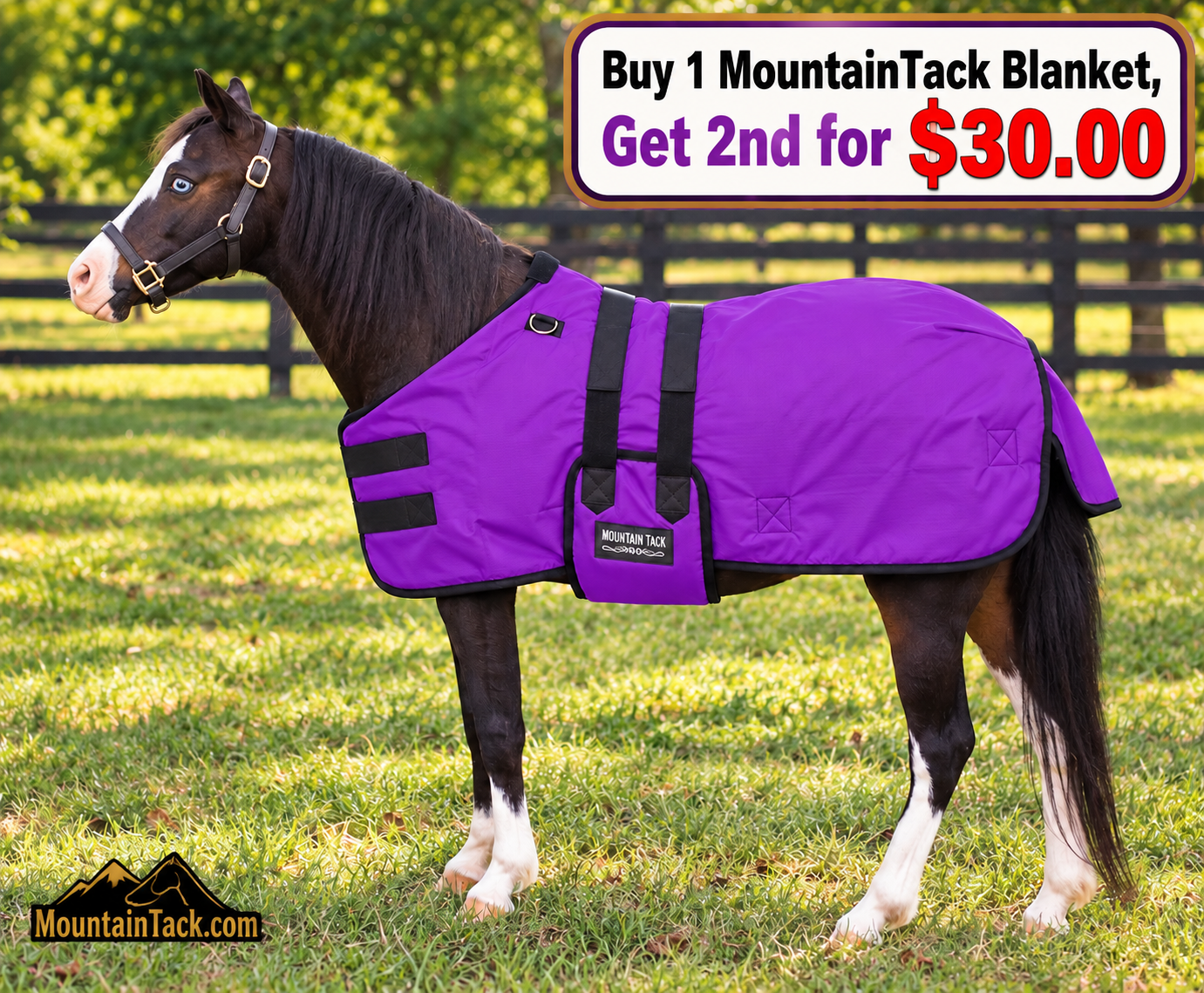 Waterproof Winter Blanket by Mountain Tack