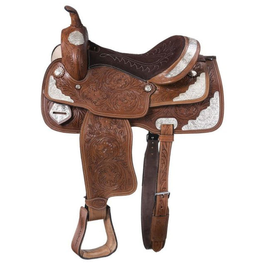 Trail Saddle w/Silver, McCoy by King Series