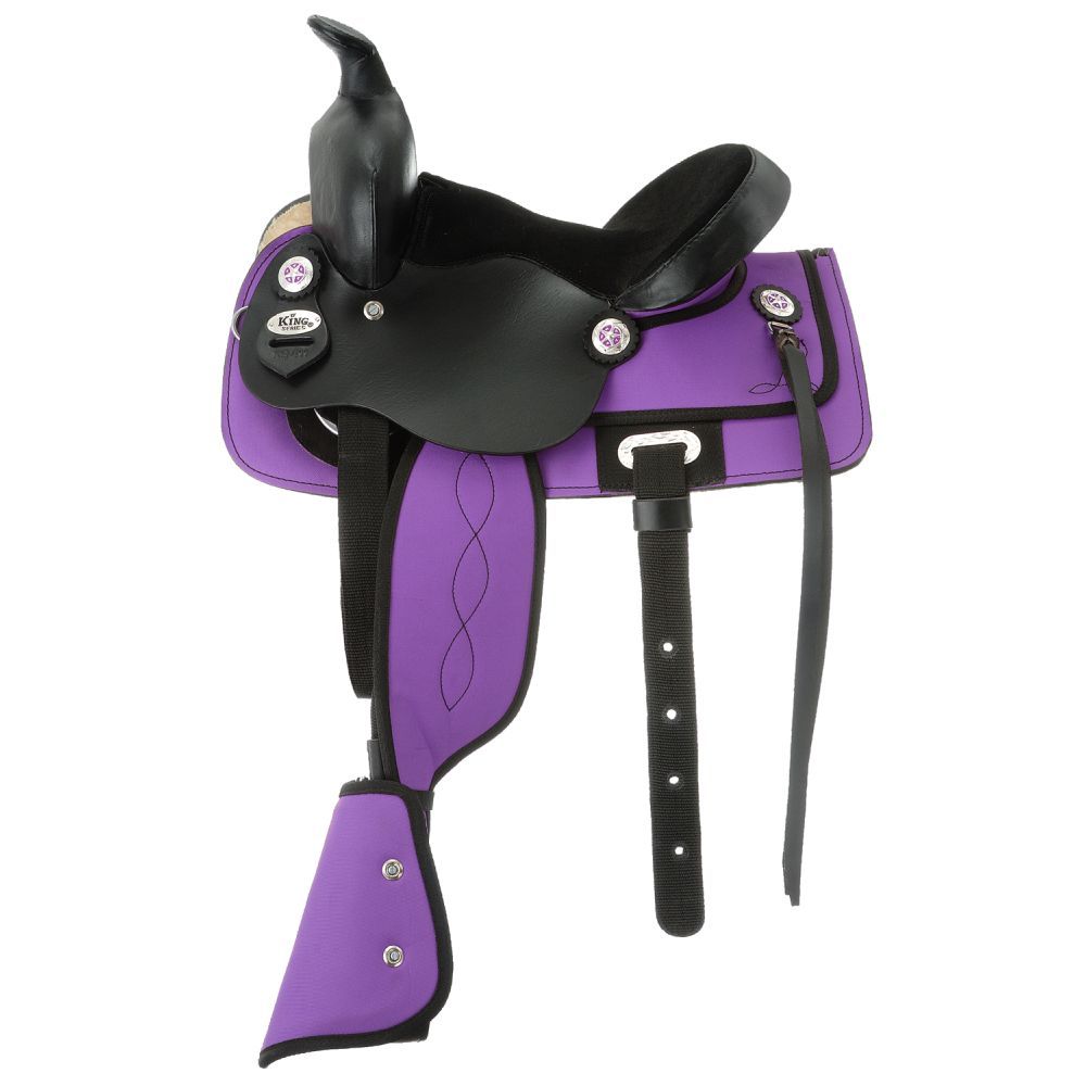 Youth All Around Saddle, Krypton by King Series