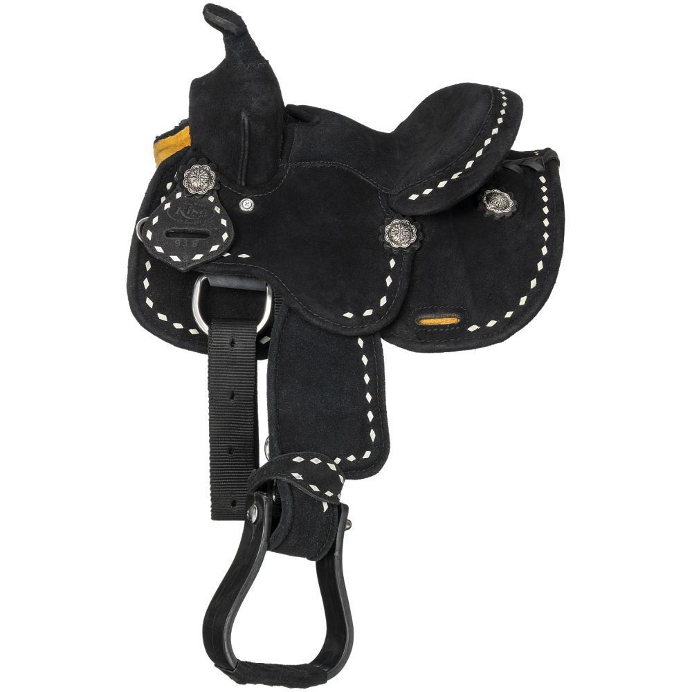 Suede Barrel Saddle, Stratford by King Series