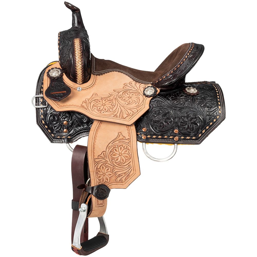 Barrel Saddle, Bisbee Silver Royal
