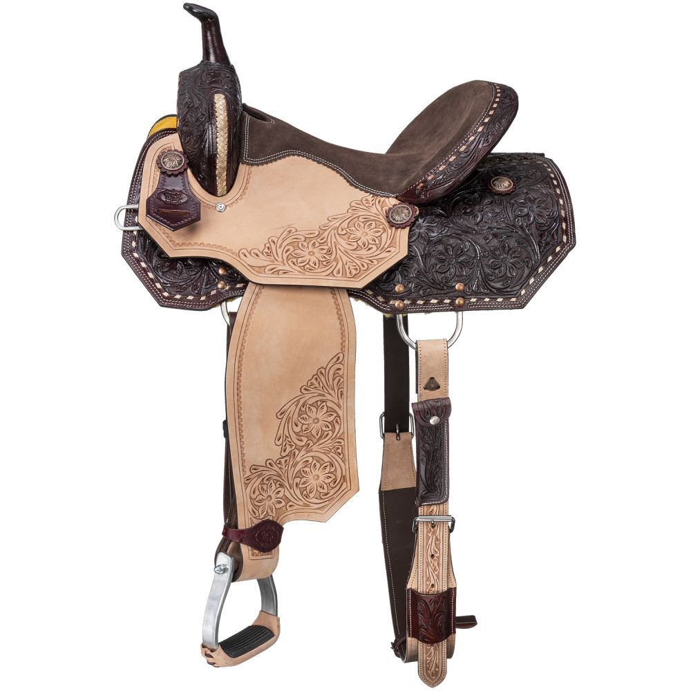 Barrel Saddle, Bisbee Silver Royal